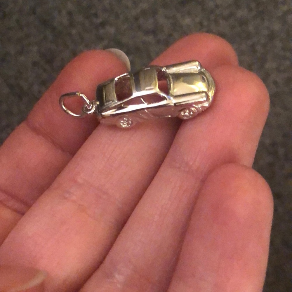 Sterling silver car charm
